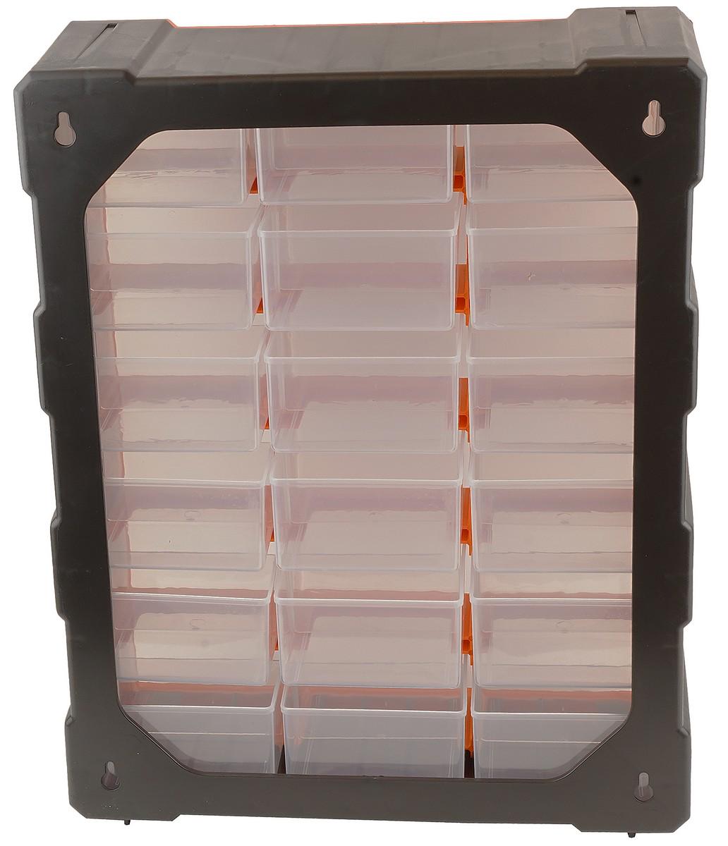 Органайзер вертикальный 18 лотков 470х380х160 мм (rest1747)