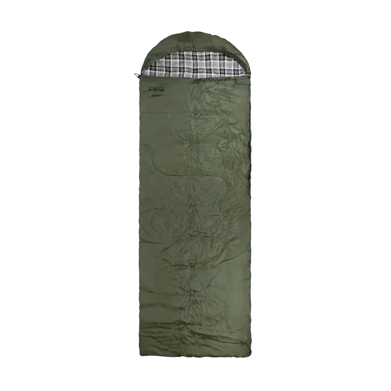 Спальний мішок-ковдра з капюшоном Tramp Ember+ Long правий 220/90 +10/+5/-5 °С (UTRS-063L-olive-R)