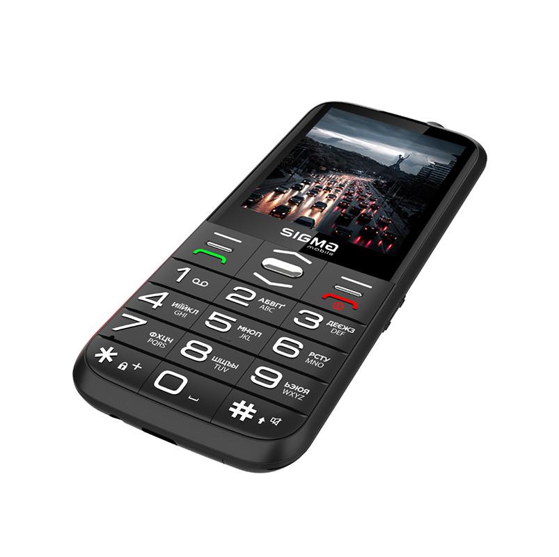 Телефон Sigma mobile Comfort 50 Grace Black - фото 3