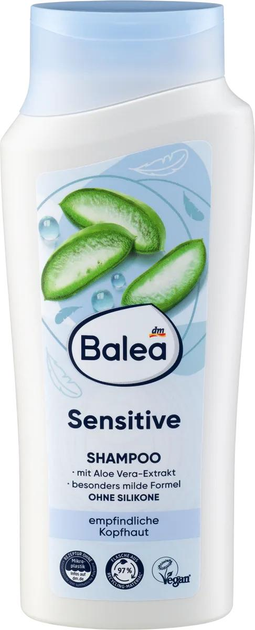 Шампунь для чутливої шкіри з екстрактом алое вера Balea Shampoo Sensiive Mit Aloe Vera Extrakt 300 мл