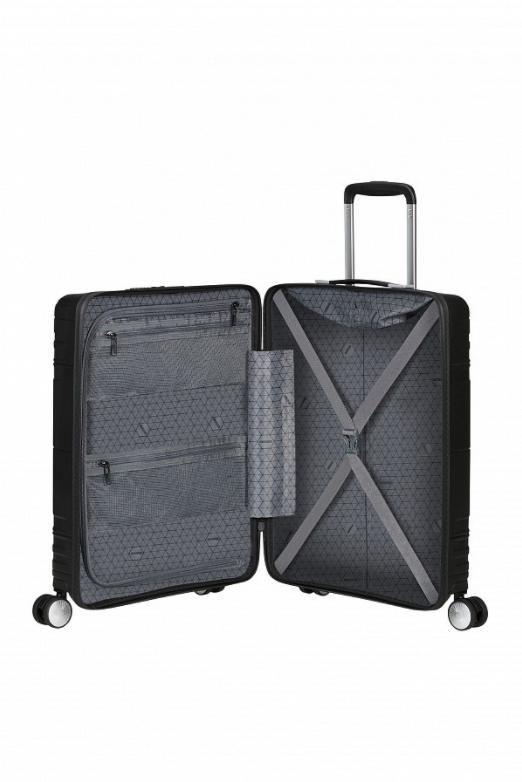 Чемодан American Tourister Hello Cabin 55х40х21 см Черный (MC4/09002) - фото 2