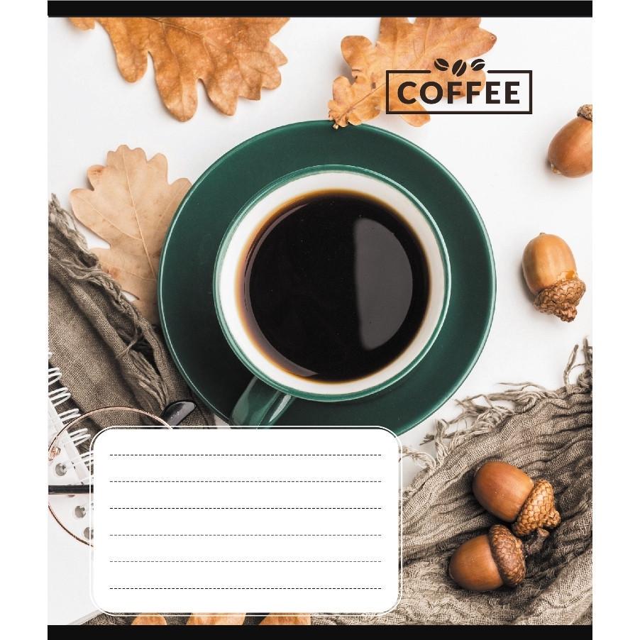 Шкільний зошит Кавові зерна 048-590111K-5 в клітинку 48 аркушів (RLT55356)