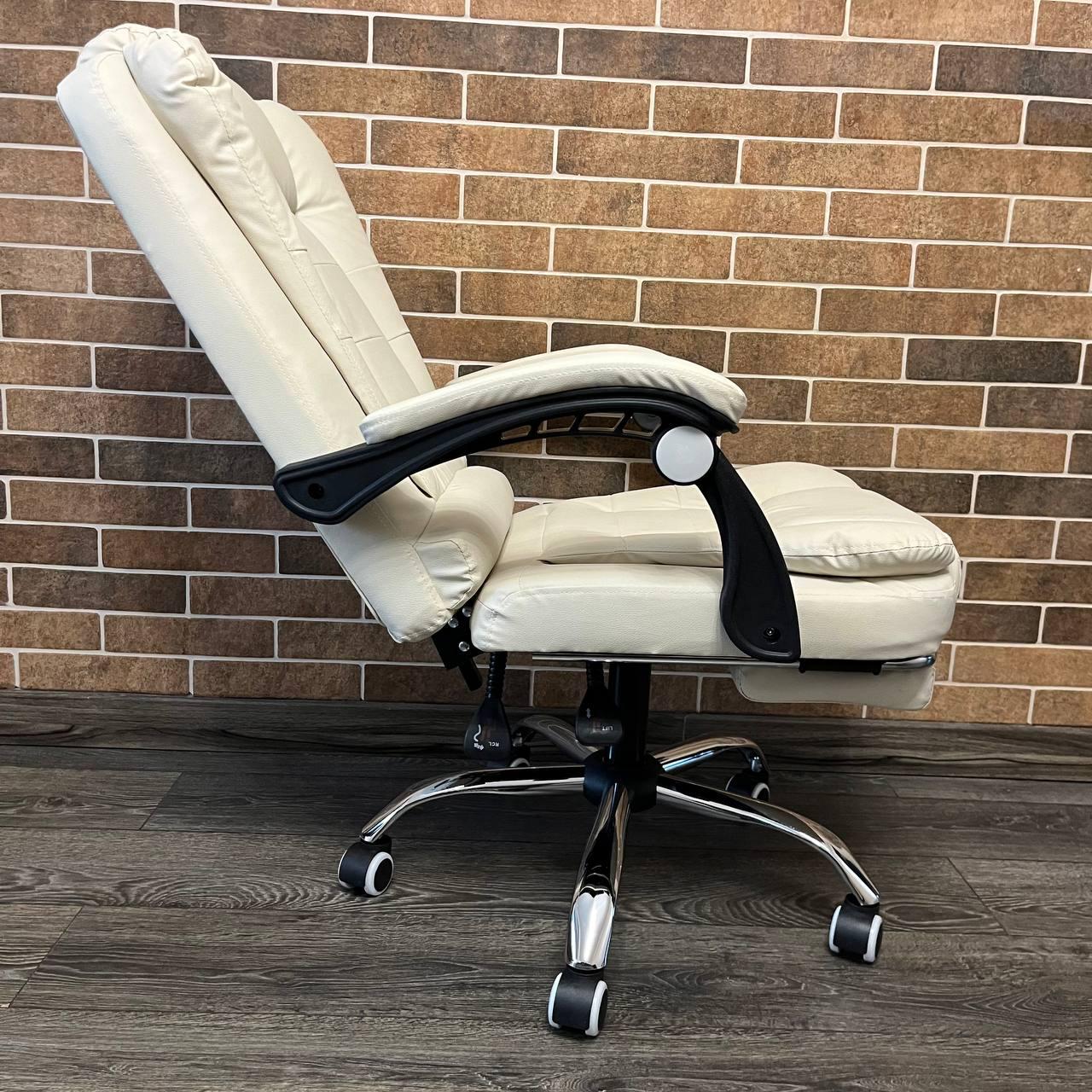 Крісло офісне BOSS KO22K Бежевий - фото 4