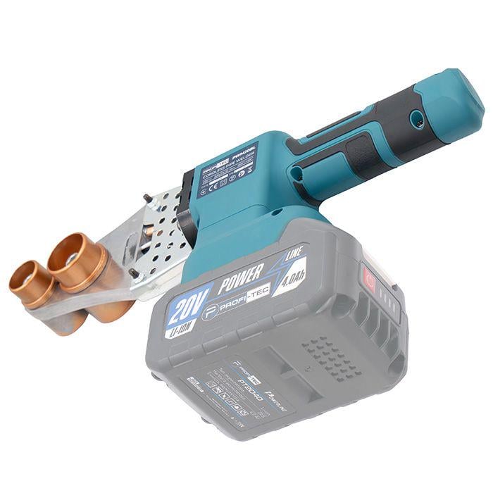 Паяльник акумуляторний PROFI-TEC 20V PWM20BL 2хPT2040EP 4,0Аг насадки 20/25/32 мм (006584) - фото 6 Паяльник акумуляторний PROFI-TEC 20V PWM20BL 2хPT2040EP 4,0Аг насадки 20/25/32 мм (006584) - фото 6