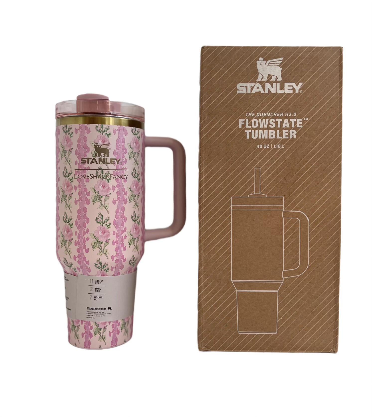 Термокружка Stanley Love Shack Fancy 40 oz 1180 мл Рожевий (28459029)
