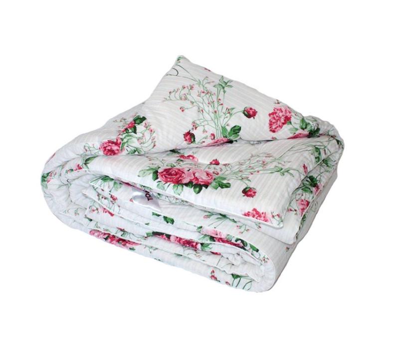 Одеяло закрытое овечья шерсть/поликоттон двуспальное Евро 200х220 (5109110E)