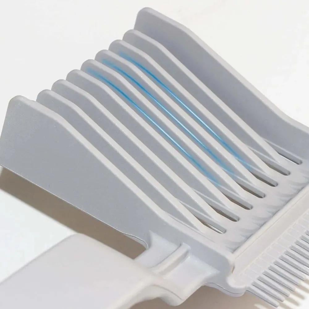 Расческа парикмахерская с ручкой для стрижки волос под машинку с плавным переходом - фото 4 Расческа парикмахерская с ручкой для стрижки волос под машинку с плавным переходом - фото 4