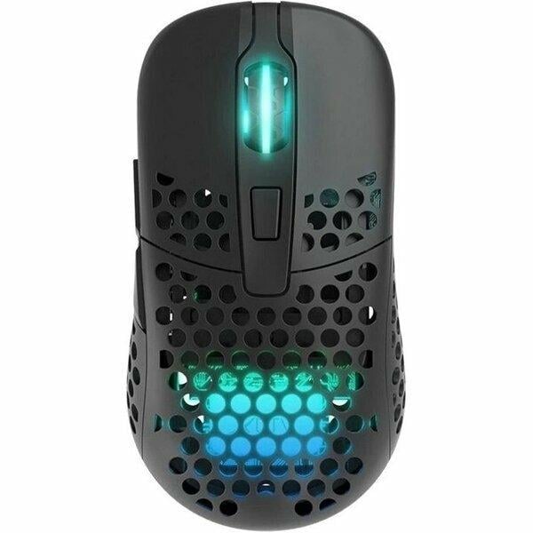Комп'ютерна мишка ігрова Cherry Xtrfy M42 з RGB-підсвічуванням Чорний (M42W-RGB-BLACK)