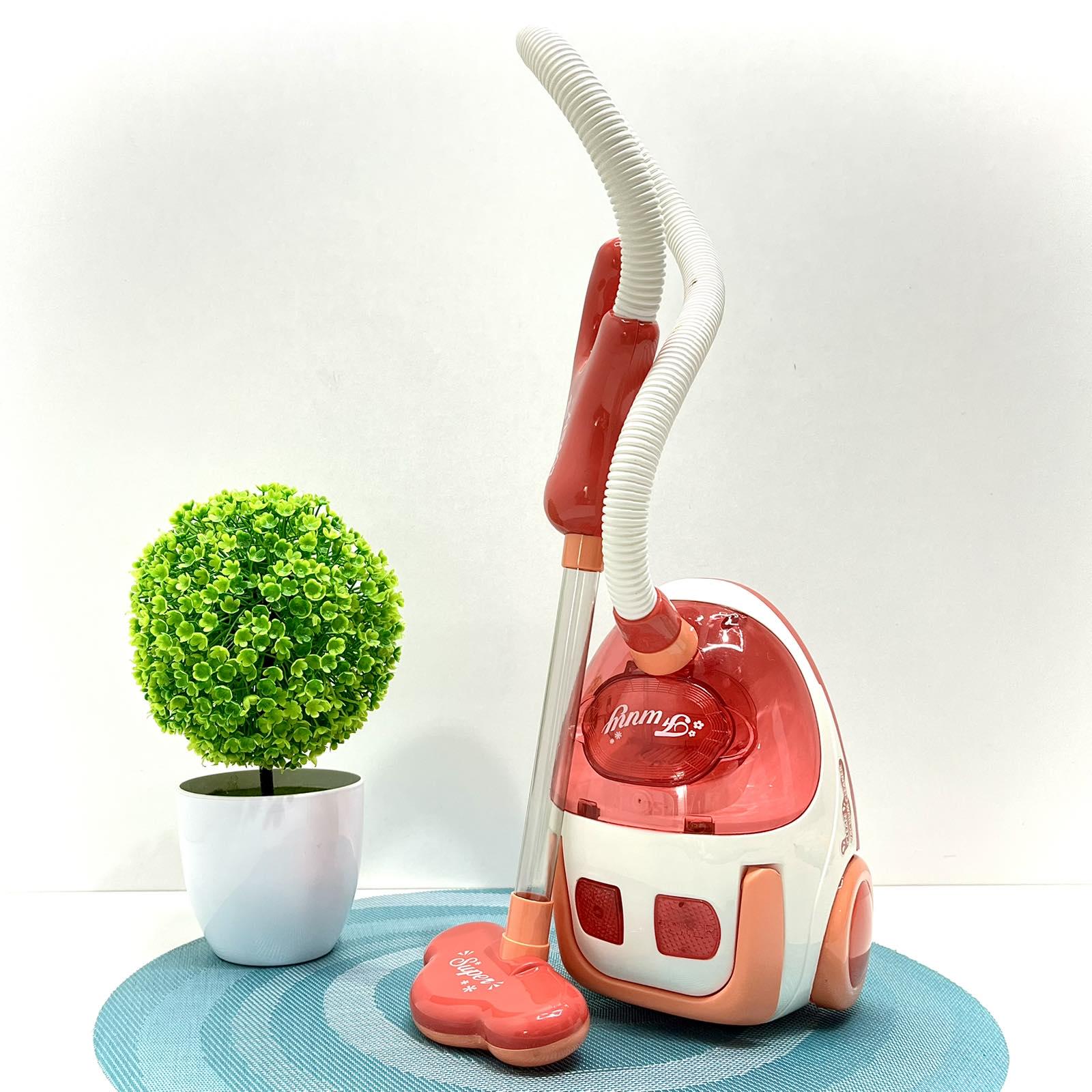 Набор для уборки детский с пылесосом и световыми эффектами 12 пр. Красный (8023) Набор для уборки детский с пылесосом и световыми эффектами 12 пр. Красный (8023)