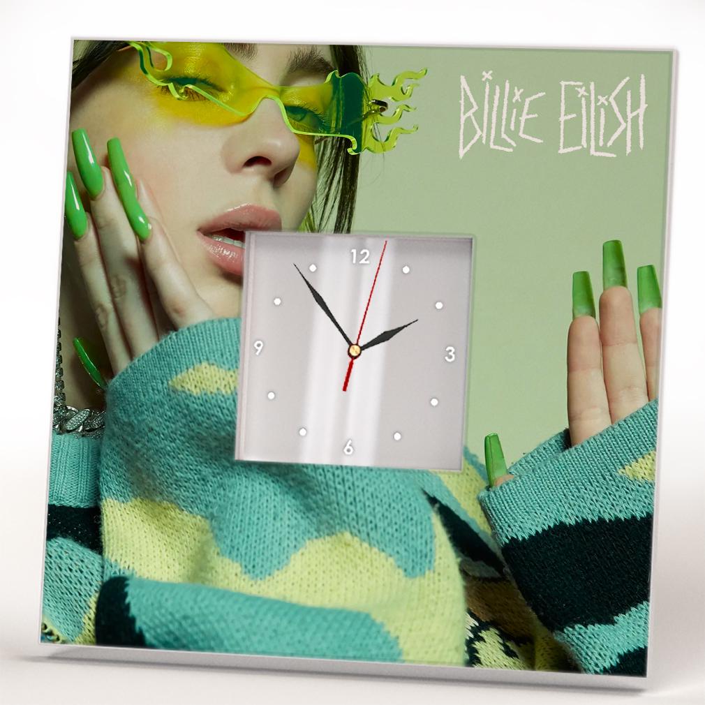 Часы с фото Певица Билли Айлиш 260x260 мм (C04360)