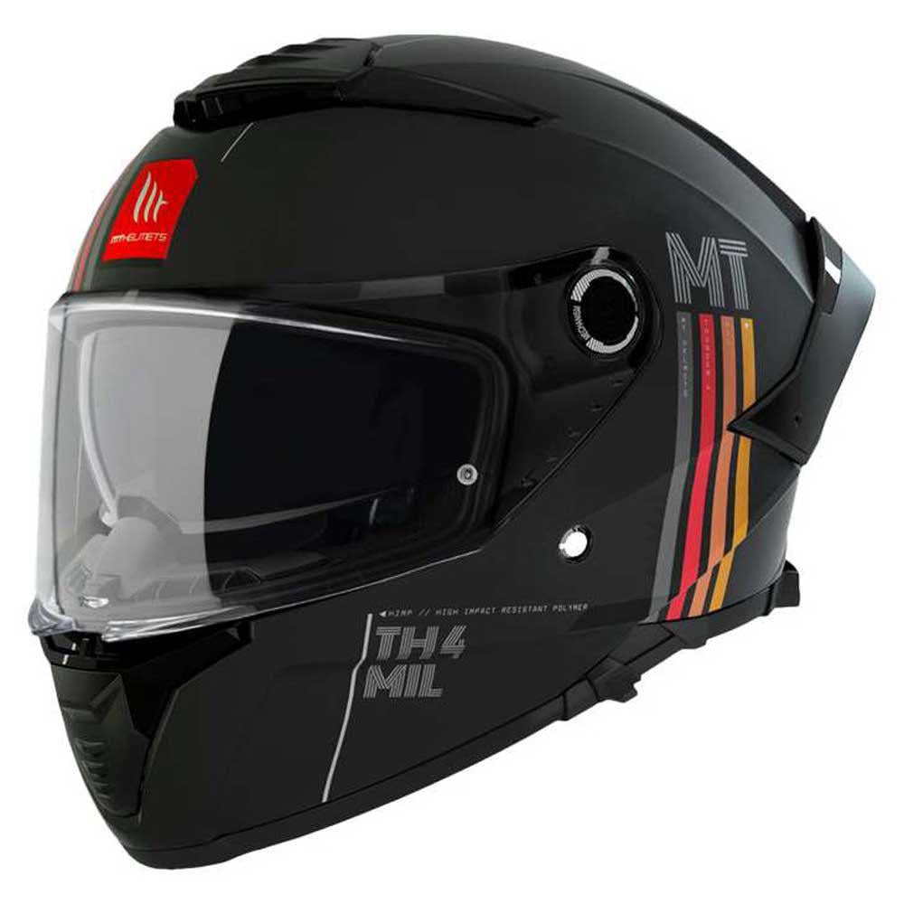 Мотошлем MT HELMETS Thunder 4 SV Mil A11 M Matt Black (23670)