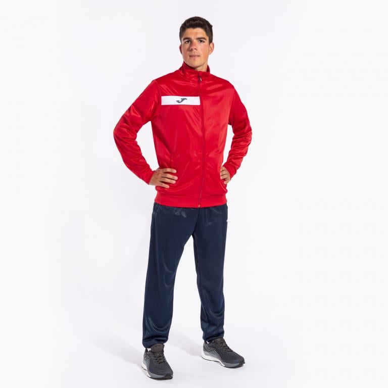 Спортивный костюм Joma 102742.603 Columbus Tracksuit S Red/Navy - фото 1