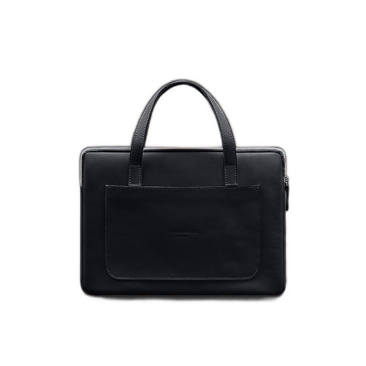 Чехол кожаный с ручками для ноутбука 13" Черный (A-028251) - фото 1 Чехол кожаный с ручками для ноутбука 13" Черный (A-028251) - фото 1