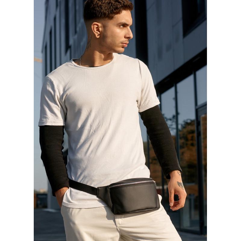 Сумка бананка на пояс Sambag Tirso MSSm 31x12x5 см Черный - фото 9 Сумка бананка на пояс Sambag Tirso MSSm 31x12x5 см Черный - фото 9