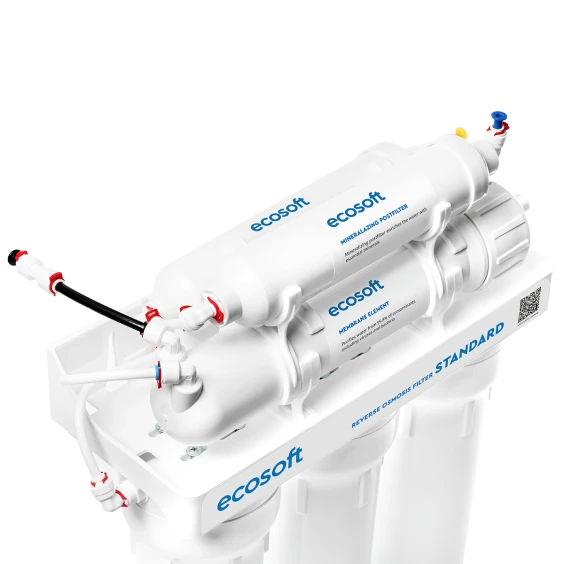 Система обратного осмоса Ecosoft Standard MO650MECOSTD с минерализатором (MO650MECOSTD) - фото 4 Система обратного осмоса Ecosoft Standard MO650MECOSTD с минерализатором (MO650MECOSTD) - фото 4