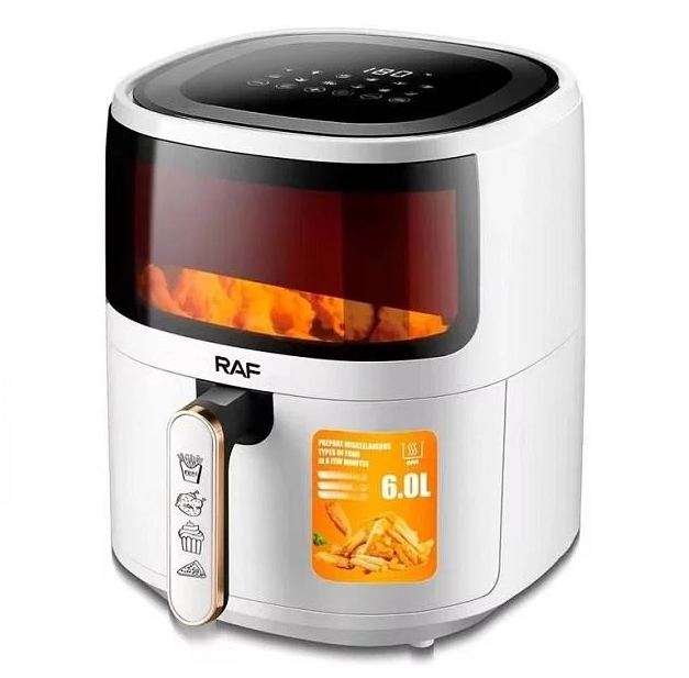 Мультипечь RAF R-5330W 1500 Вт 6 л Белая (17510497)