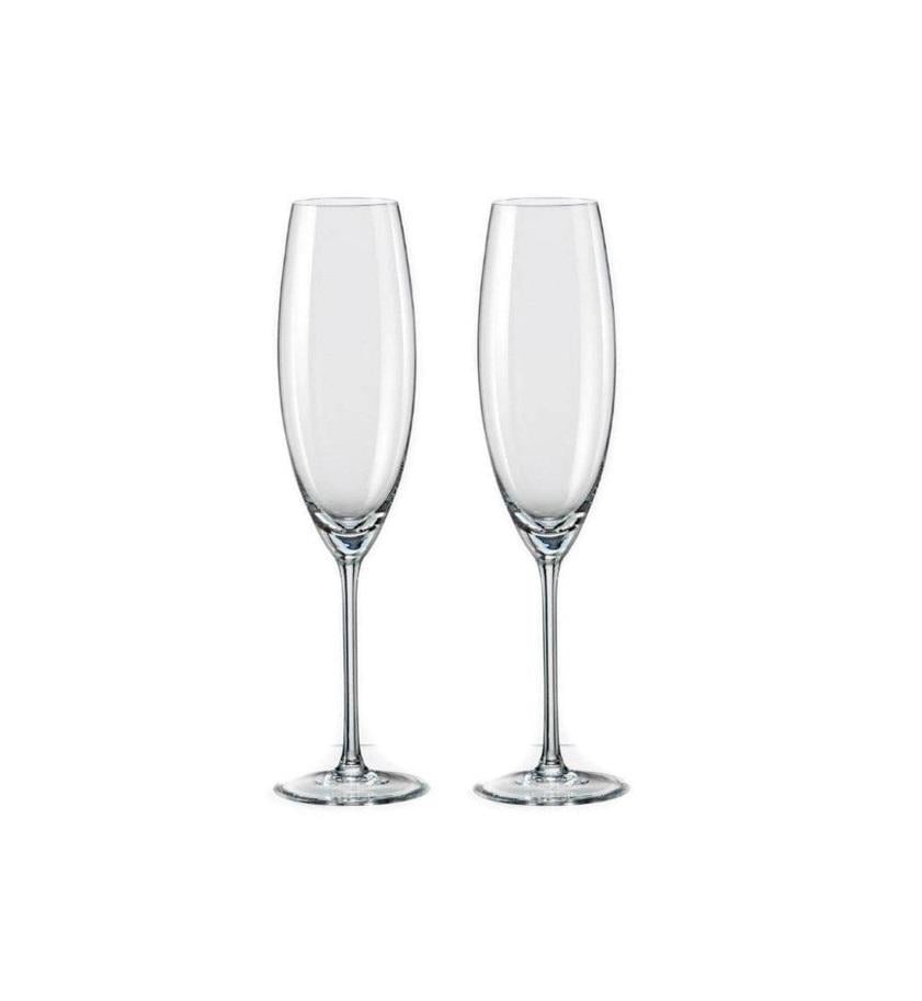 Бокалы для шампанского Bohemia GOURMET 180 мл богемское стекло 6 шт. Бокалы для шампанского Bohemia GOURMET 180 мл богемское стекло 6 шт.