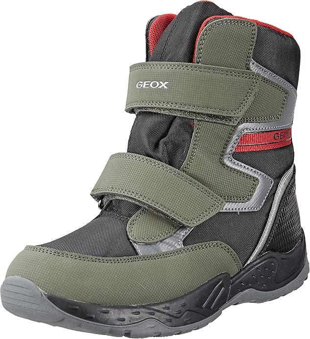 Ботинки зимние Geox Sentiero р. 38 Dark Green/Red (20070405) - фото 2