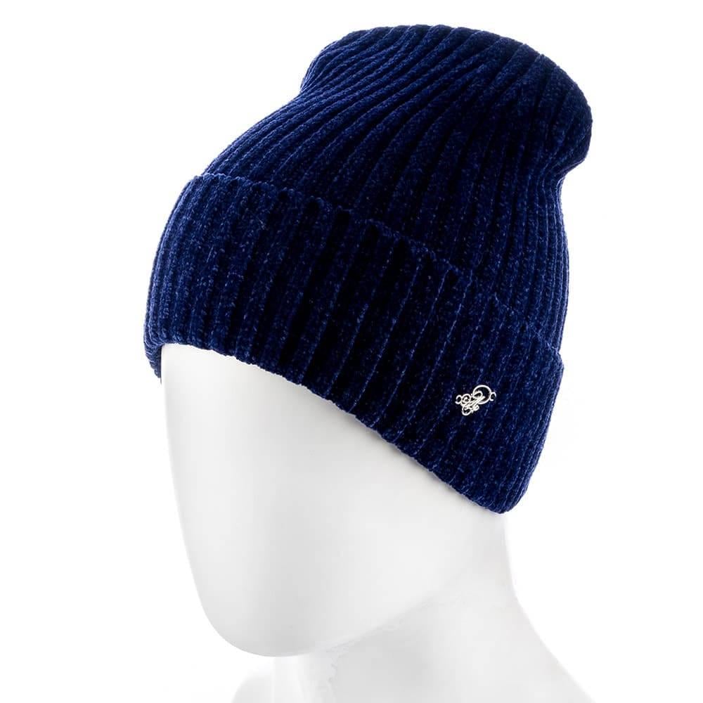 Шапка Actrics WH811 одинарная с отворотом Синий