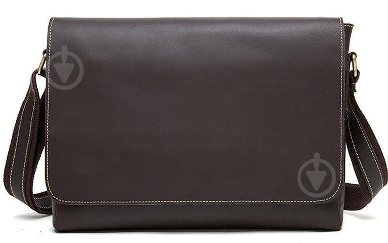 Сумка мужская crazy horse Vintage 14780 Коричневая