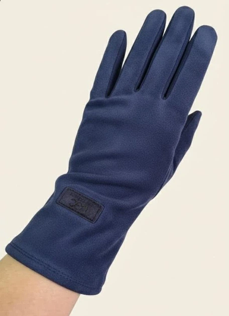 Перчатки женские замшевые длинные сенсорные B12-4 р. 8 Синий (FFR00654)
