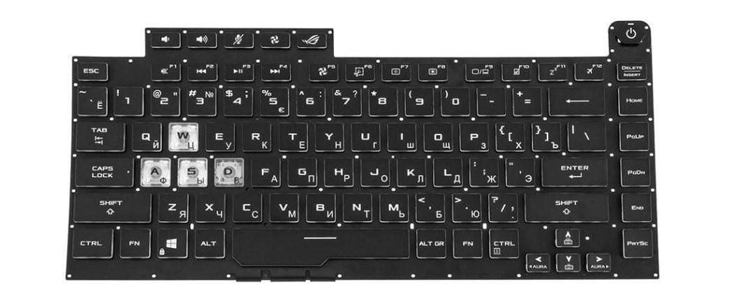 Клавиатура для ноутбука Asus G531 (171823)