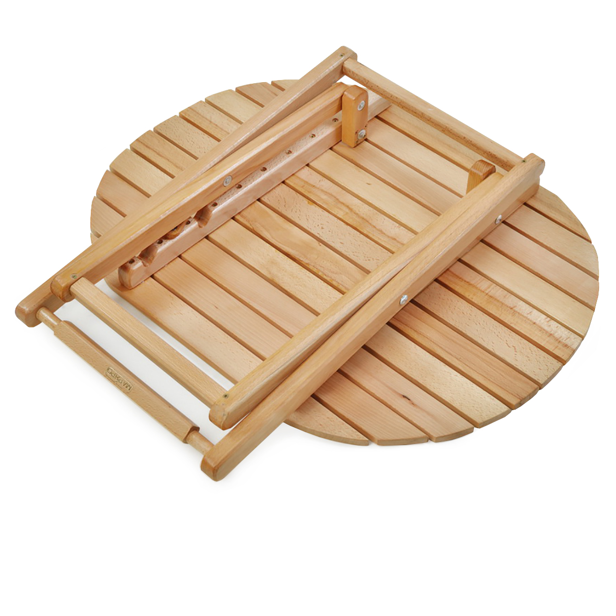 Стіл садовий Компакт Овал з масиву бука розкладний (CNT00013684) - фото 7 Стіл садовий Компакт Овал з масиву бука розкладний (CNT00013684) - фото 7