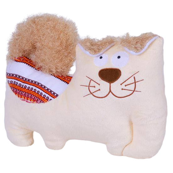 Мягкая игрушка Копица Кот с орнаментом 27х38 см (00235-97)