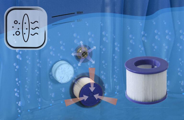 Джакузі-SPA надувне Thunder LATTE 6-місне (407473) - фото 8