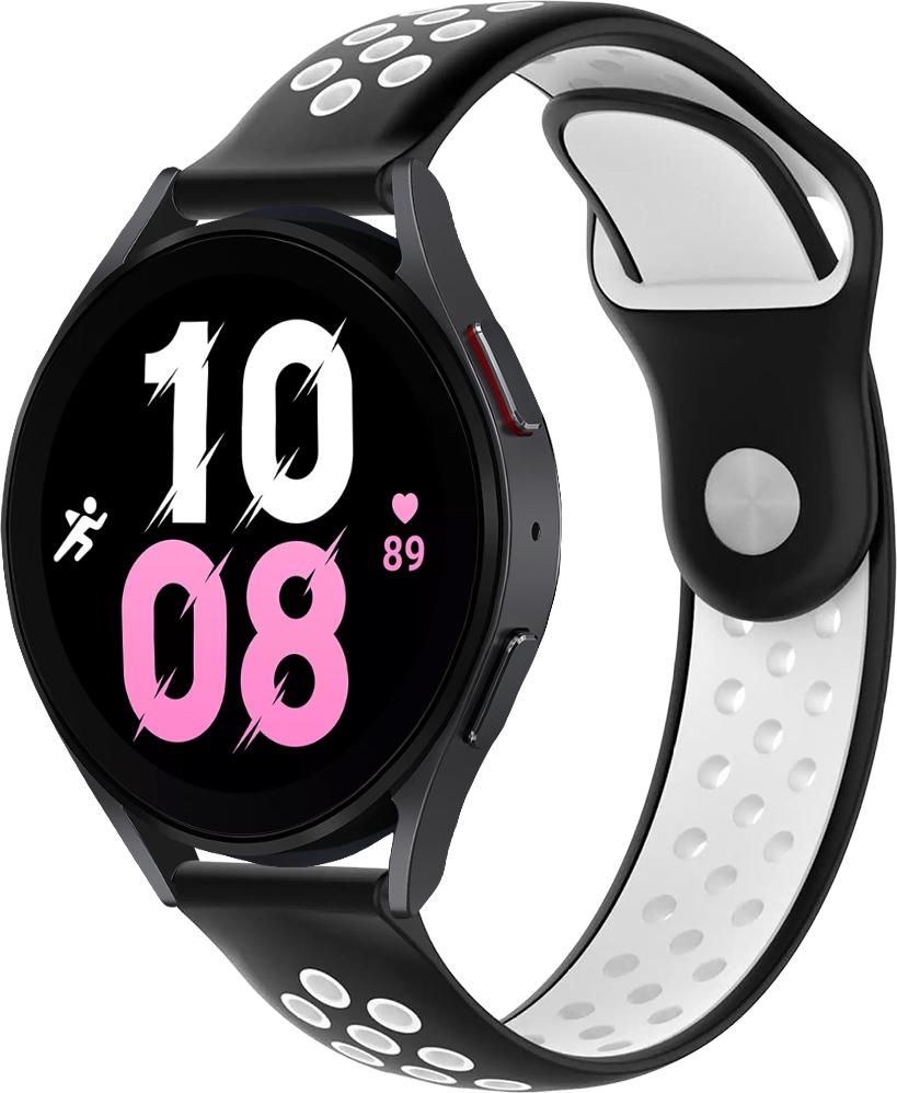 Ремешок Sport для Galaxy Watch 5 44 мм Black/White (29187-1E)