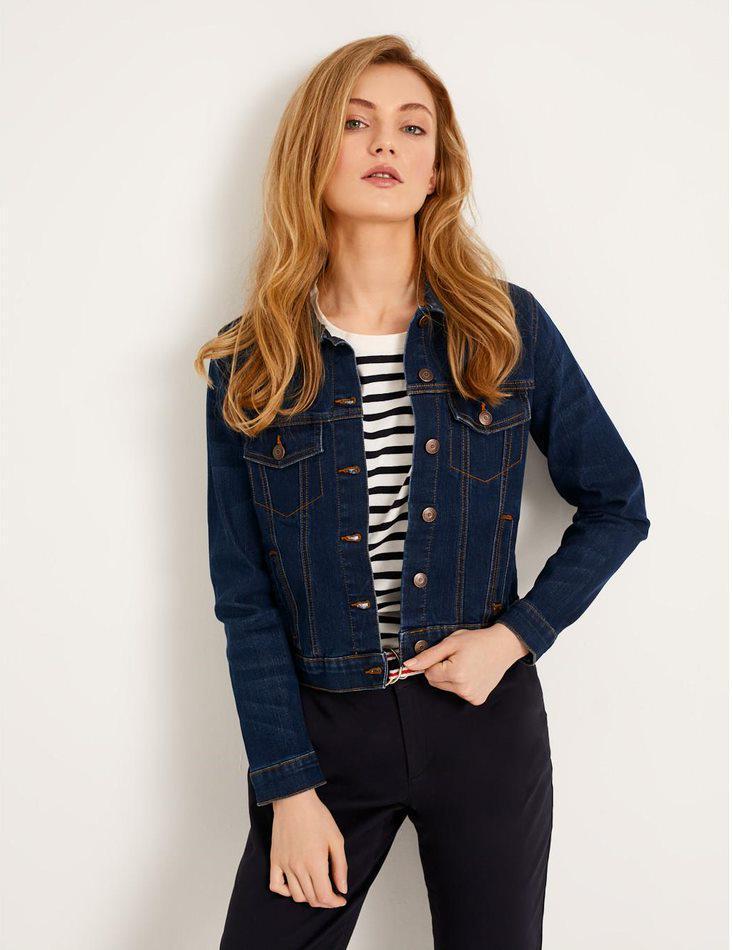 Куртка женская джинсовая Diverse LEANNE XS Темно-синий (5902598411785) Куртка женская джинсовая Diverse LEANNE XS Темно-синий (5902598411785)