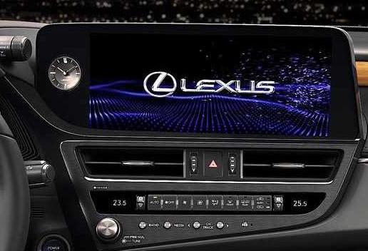 Защитное стекло Pixsel гибридное матовое на монитор Lexus ES 17,3" 2022