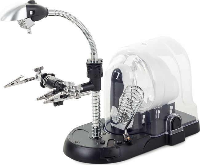 Лупа настольная Magnifier STB455 со сменными линзами