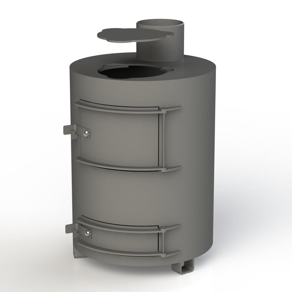 Печь-буржуйка Kotlant БА-36П с жаропрочной краской