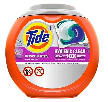 Капсули для прання Tide Hygienic Clean Heavy 10x Duty Power PODS 63 шт.
