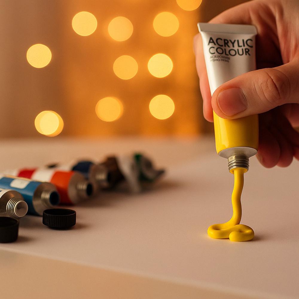 Акриловые краски художественные 22 мл 12 цветов (37-112013) - фото 3 Акриловые краски художественные 22 мл 12 цветов (37-112013) - фото 3