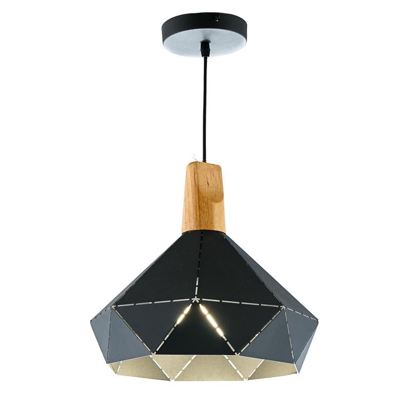 Люстра подвесная Light House ES-15625B/D300 Черный (9393)