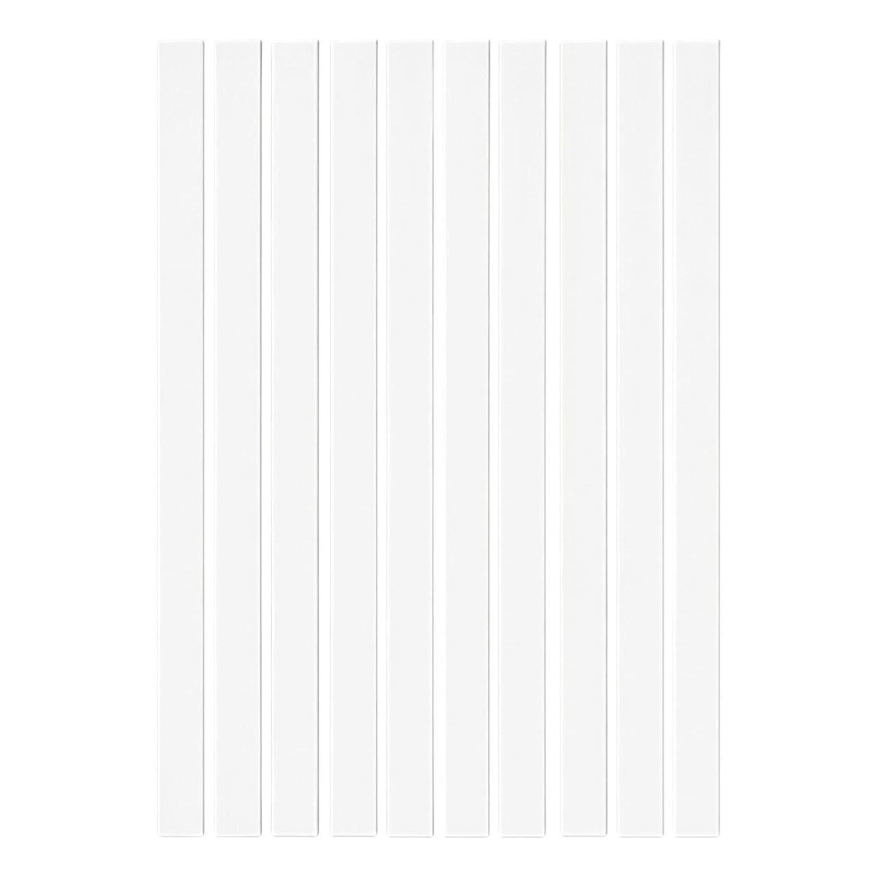 Кабель-канал пластиковий Cable Guard 10 шт. по 40 см з монтажним набором White (33542655) Кабель-канал пластиковий Cable Guard 10 шт. по 40 см з монтажним набором White (33542655)
