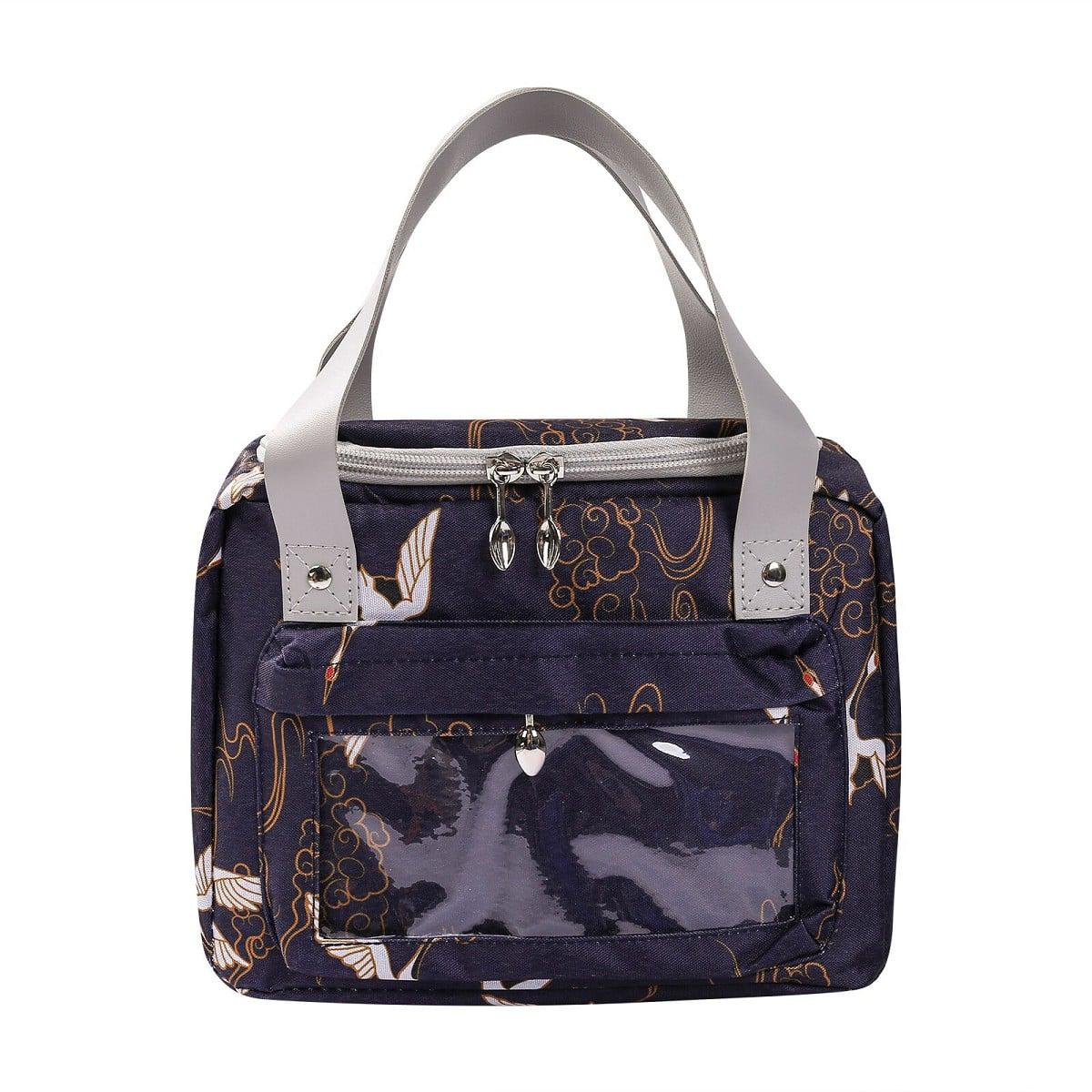 Ланч-бокс прямоугольный с прозрачным карманом Синий - фото 2 Ланч-бокс прямоугольный с прозрачным карманом Синий - фото 2