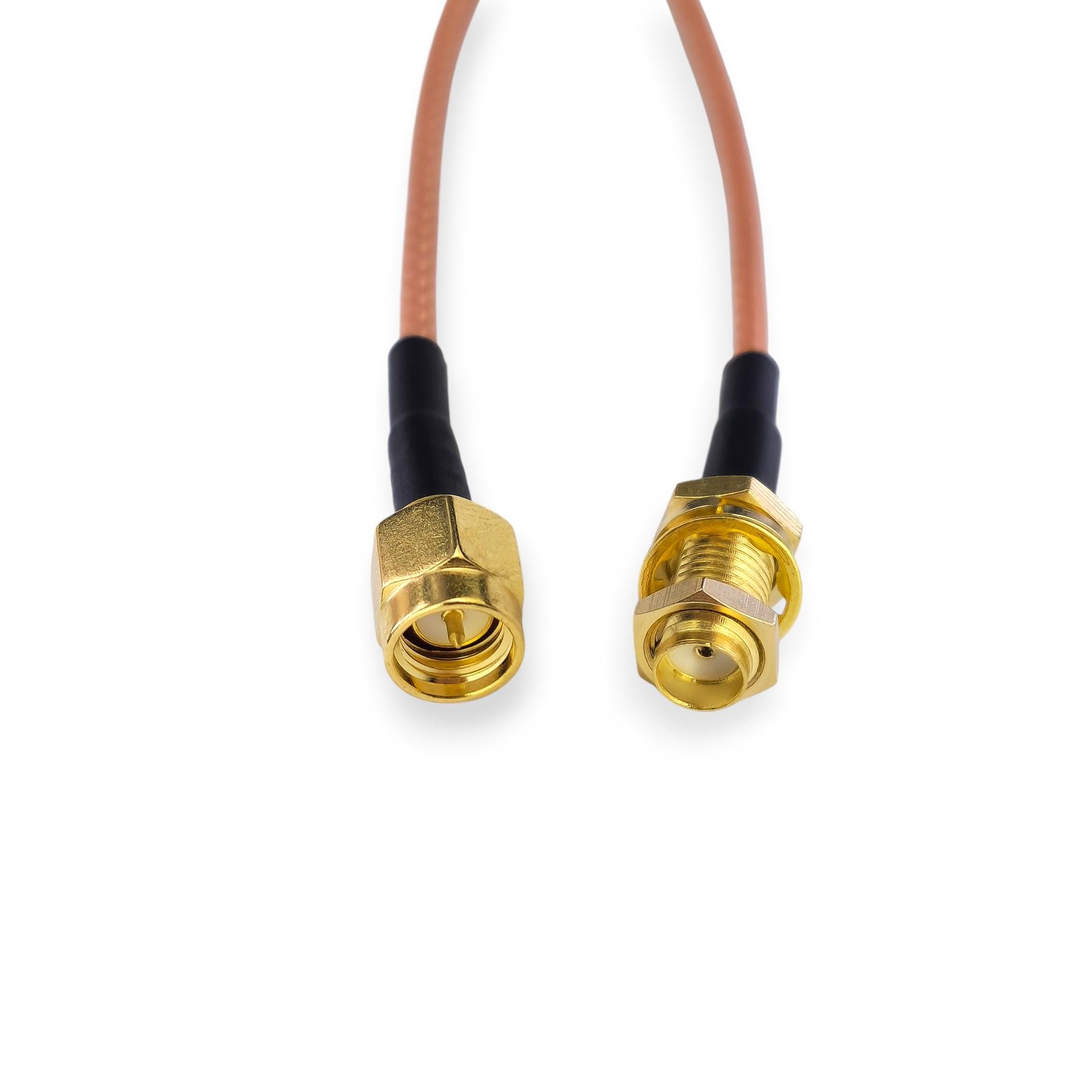 Кабель антенный RG316 переходник SMA Male в SMA Female RG316 40 см (889400) - фото 2 Кабель антенный RG316 переходник SMA Male в SMA Female RG316 40 см (889400) - фото 2