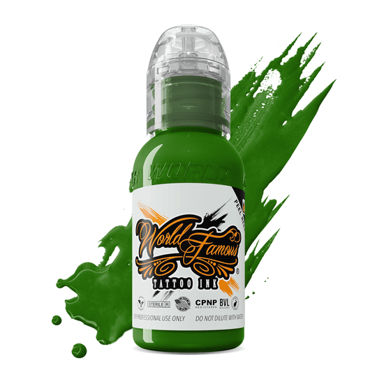 Тату краска World Famous Everglades Green 30 мл