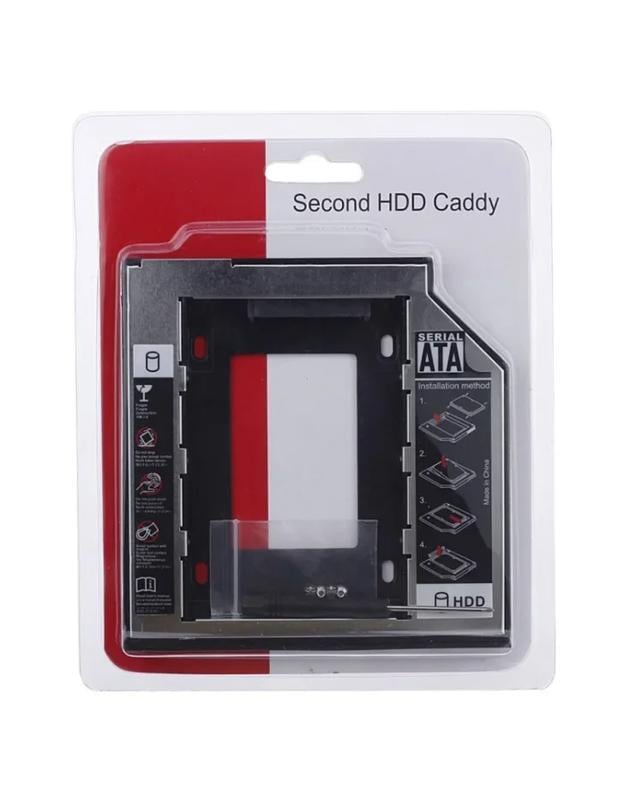 Кишеня для ноутбука Second HDD Caddy 9 мм (00088) - фото 1