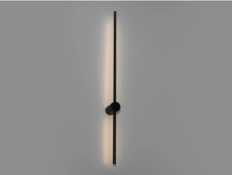 Бра настінне світлодіодне 100 см Diasha 10 W Чорний