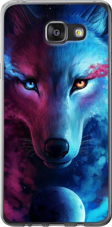 Чехол на Samsung Galaxy A7 (2016) A710F Арт-волк (3999t-121-42517) Чехол на Samsung Galaxy A7 (2016) A710F Арт-волк (3999t-121-42517)