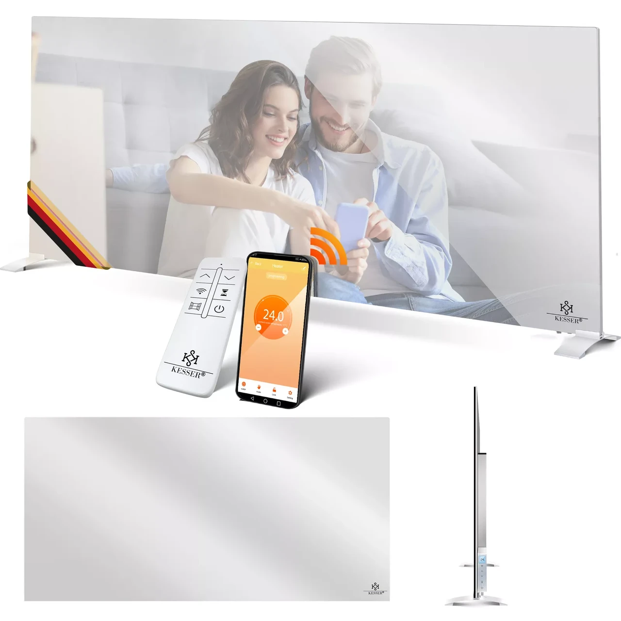 Инфракрасный обогреватель KESSER 50°C 600 Вт (225852449725-600) - фото 10 Инфракрасный обогреватель KESSER 50°C 600 Вт (225852449725-600) - фото 10