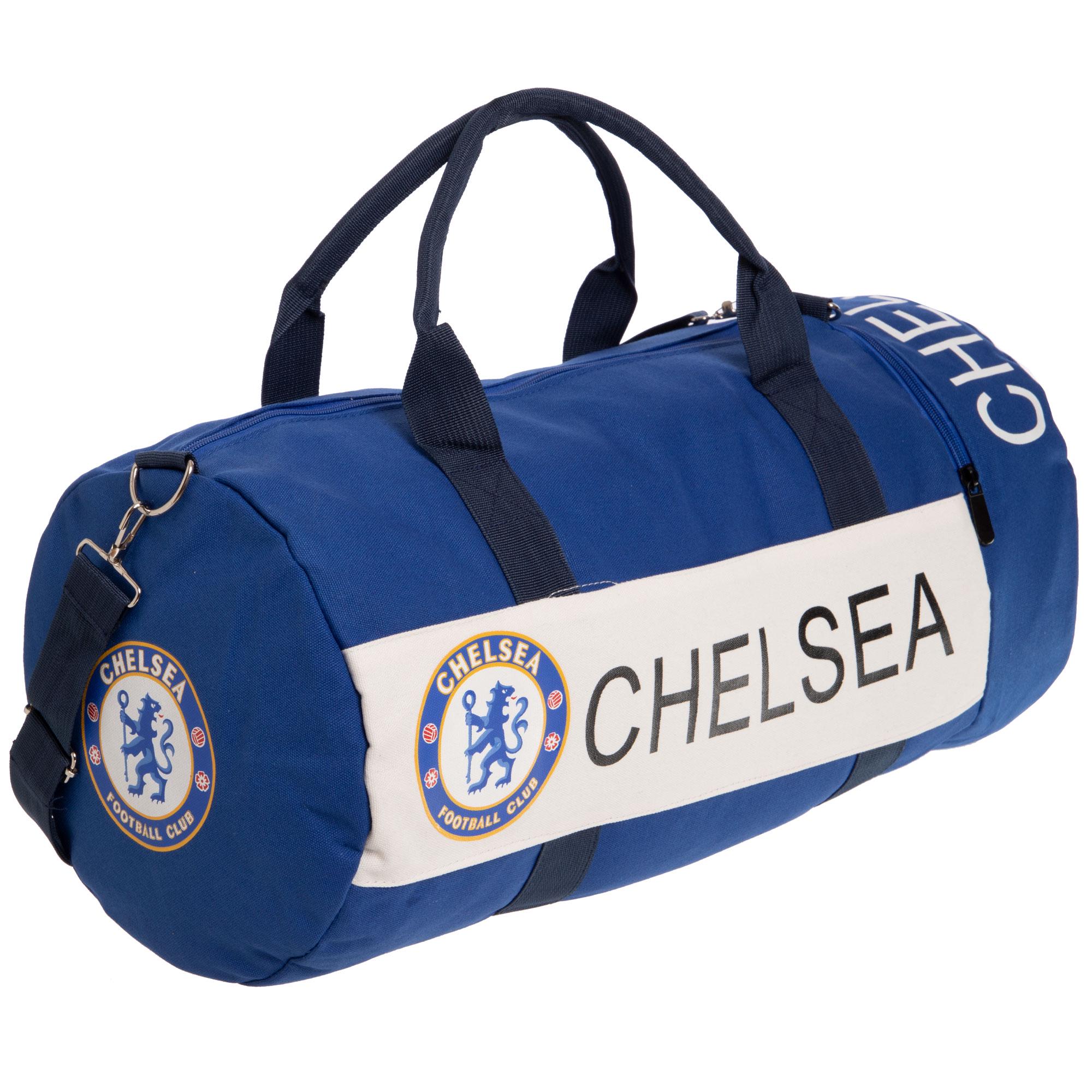 Сумка для тренировок клубная Zelart CHELSEA SP-Sport GA-5633-3 Синий/Белый (DR007240)