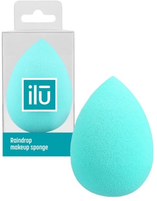 Спонж-капля для макияжа Ilu Sponge Raindrop 1 шт. Turquoise (1533677332)