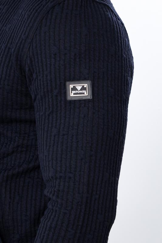 Бомбер чоловічий Носи Своє XL Темно-синій (15533) - фото 5 Бомбер чоловічий Носи Своє XL Темно-синій (15533) - фото 5