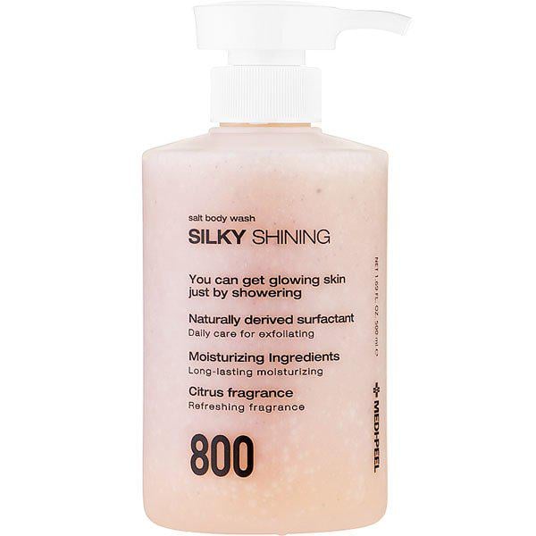 Смягчающий гель-скраб для душа с морской солью Silky Shining Salt Body Wash Medi-Peel 500 мл (8809409347509)