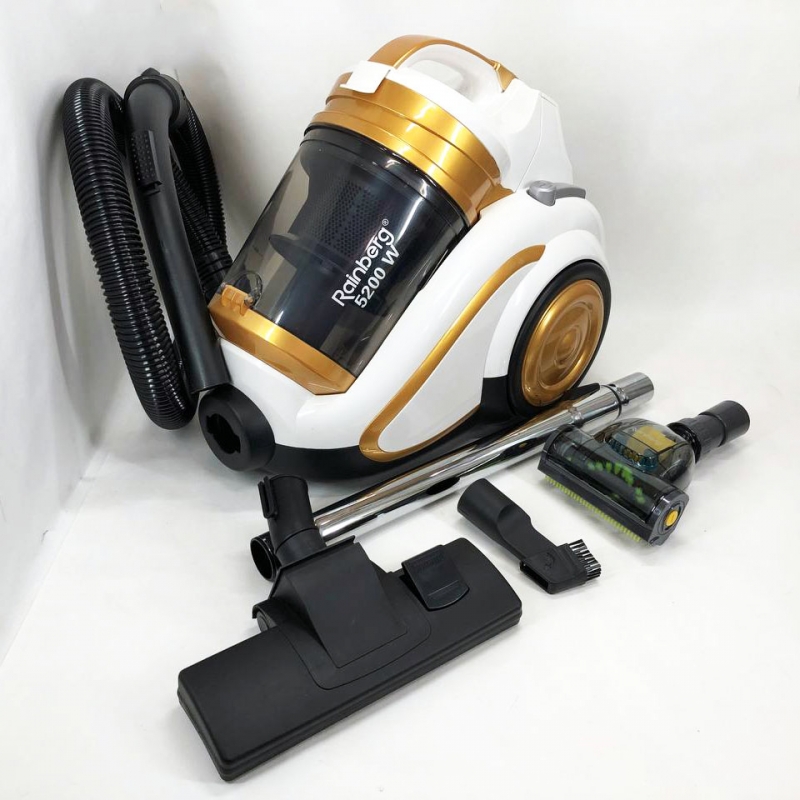 Пилосос Rainberg RB-658TB колбовий турбощітка 5200W (26202611) - фото 15